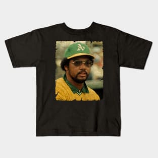 Reggie Jackson in Oakland Athletics, 1973 Kids T-Shirt